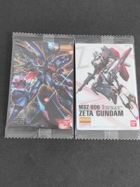 ガンダム ガンプラ パッケージ アート コレクション ウエハース バンダイ 未開封 ゼータガンダム 3号機 キュベレイ 045 046 サムネイル 1
