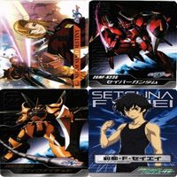 Gundam 00 Setsuna Gundam SEED Card Lot Japanese