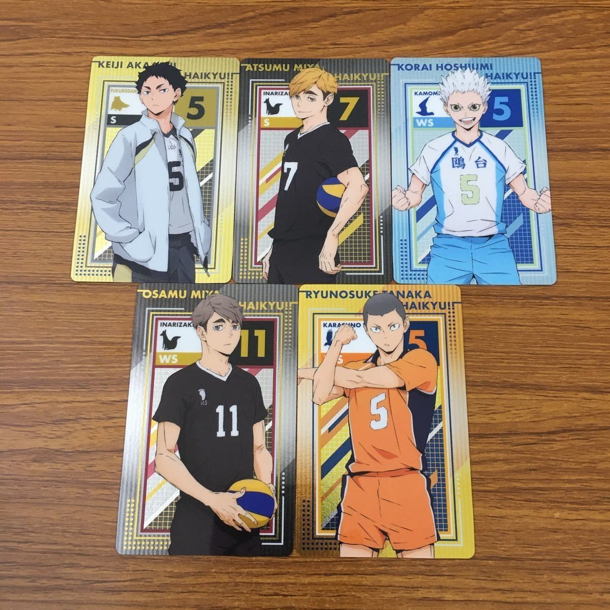 Haikyuu Card Lot Japanese Anime Trading Cards