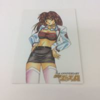トレーディングカード カード マイナーカード 非売品 レア キラ プロモ アニメ 美少女 ゲーム 七尾 戦国鬼札 少年エース サムネイル 3