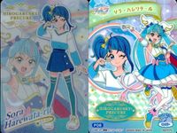 カード まとめ ひろがるスカイ！プリキュア ソラ ハレワタール P06 キュアウィング P11 犬飼いろは こむぎ P06 3枚セット グミ プリキュア サムネイル 2