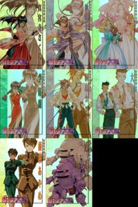 Sakura Wars Kira Card Lot Amada Japanese Anime