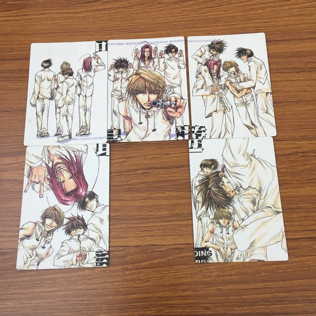 カード トレカ まとめ 最遊記 玄奘 三蔵 沙 悟浄 猪 八戒 孫 悟空 3