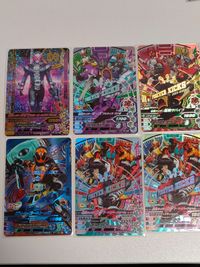 RT6-056 RT1-064 RT6-055 RT6-058 RT6-020 SR CP ガンバライジング 仮面ライダー カブト ジオウ オーズ サバイブ