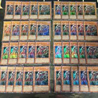 Yu-Gi-Oh E HERO Necro Darkman Korean Ultra Rare 40 Cards 1st