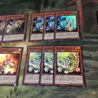 憑依装着 霊使い スーパーレア 各種3枚 アウス エリア ウィン ヒータ 遊戯王 まとめ サムネイル 3
