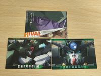 Mobile Suit Gundam 00 Carddass Cards Lot Lockon Stratos