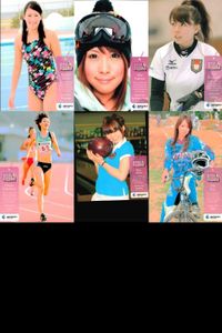 REAL VENUS BBM Card Set Female Athletes Lot Bundle 2009
