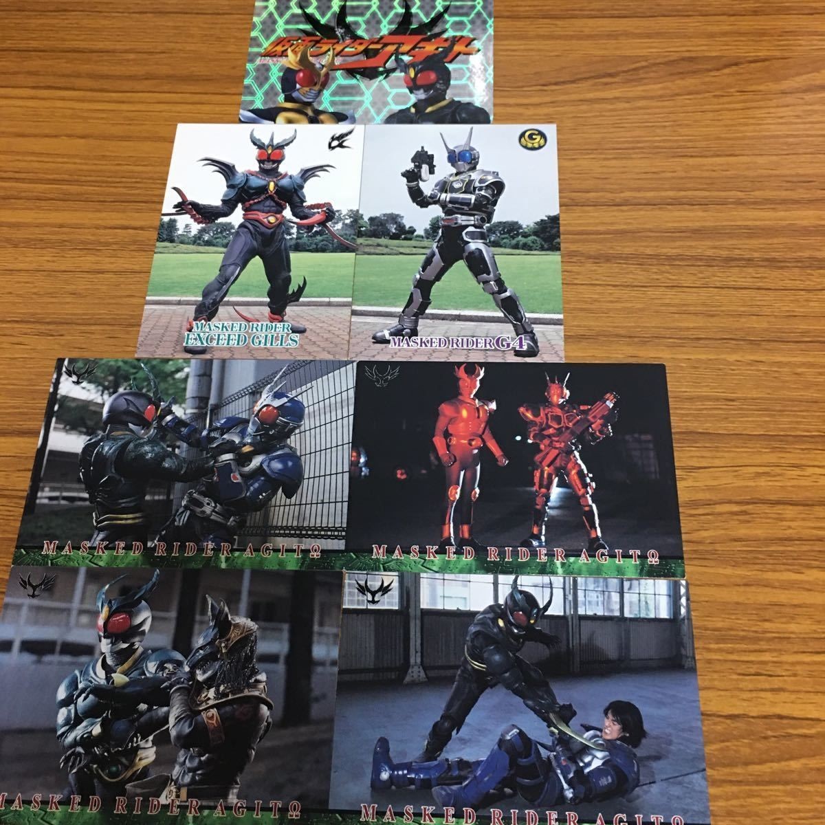仮面ライダー アギト カード まとめ 仮面ライダー ギルス 仮面ライダー G3 X 仮面ライダー G4 仮面ライダー アギト 36