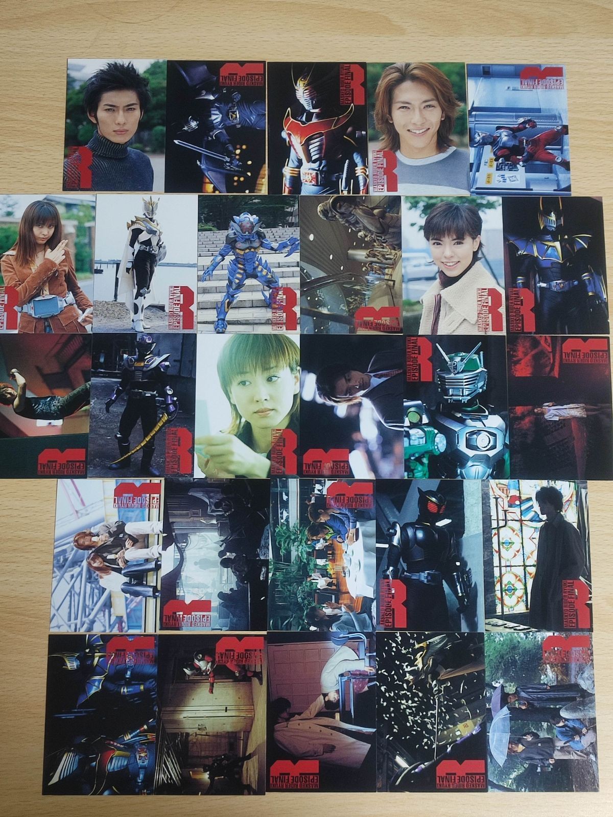 Kamen Rider Ryuki R01-R27 Card Lot Japanese Rare