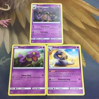 ポケモンカード 旧裏面 英語 海外版 3枚 ダストダス アーボ アーボック 35