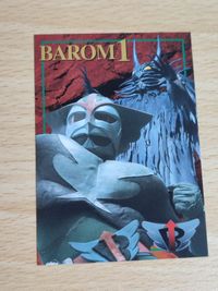 Chouetsu Barom Superhuman Promo Card Japanese Vintage