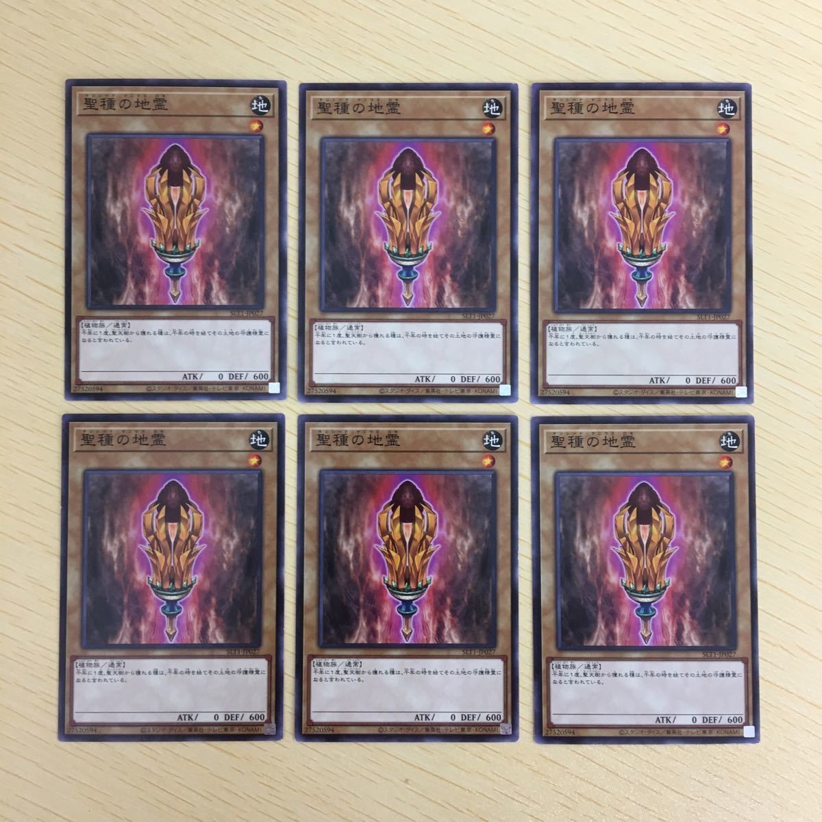 遊戯王 ノーマル カード トレーディングカード 聖種の地霊 まとめ