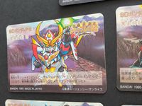 aca317【全て未<!-利用不可文字-!>がし】SDガンダム カードダス 308 マスターガンダム 300 デスペリオル三魔 268 キングオブハート 269 暴竜神 290 黄金神話 ゴールドサーガ Wキラ シャッフルの勇者 サムネイル 11