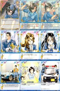 Ah My Goddess Arrest Collaboration Rare Holo Card Lot