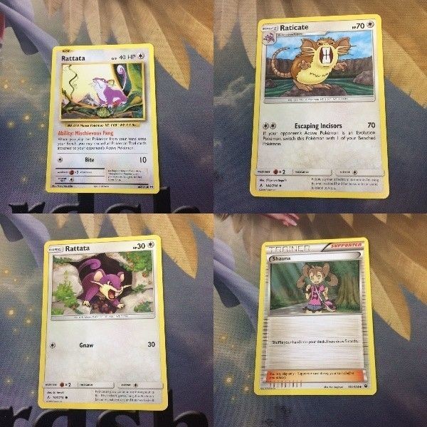 ポケモンカード 旧裏面 海外 英語版 コラッタ サナ 16 50 49 5