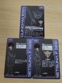 機動戦士ガンダム00 MS＆キャラクターセレクション MISSION：001 [カードダス] 050[ノーマルカード]：刹那・F・セイエイ ガンダムエクシア 021 050 039 サムネイル 5