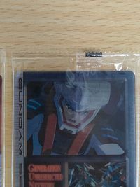 2枚セット ガンダム SEED DESTINY 森永 ウエハース 3D 未開封 イザーク ジュールj サムネイル 5