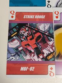 カガリ アスラン ストライクルージュ キスシーン プロモ ガンダムシード SEED スペシャル トランプ カード 特典 非売品 カード まとめ サムネイル 3