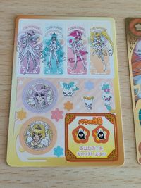希少 2010 レアフラワーカード/ハートキャッチプリキュア! おねがいフラワー!カード パリ ver. 015：スーパープリキュア・・・デス☆ サムネイル 3