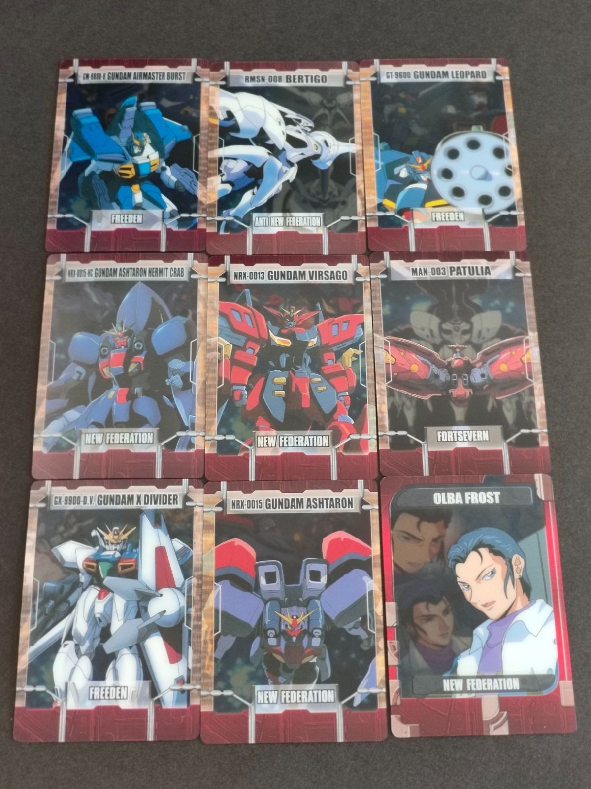 オルバ フロスト ガンダムX ガンダムアシュタロン ベリティゴ アームアスターバースト