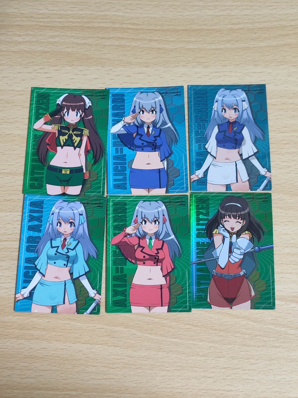 ガンダムカードビルダー レイコ ・キャサリン・アリシア・アクシア