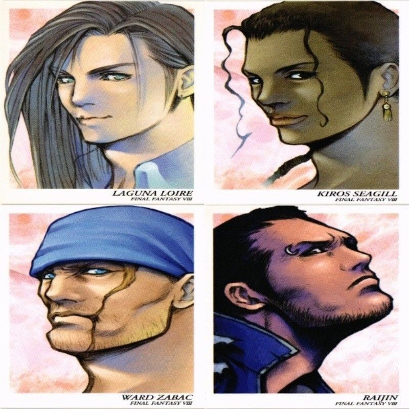 ラグナ キロス ウォード 雷神 FF8 ファイナルファンタジー アートミュージアム カード まとめ