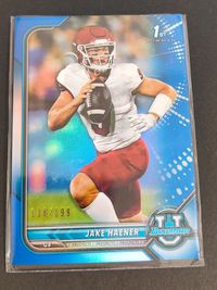 ジェイク・ヘイナー フットボール アメフト 138/199 箔押し 限定カード TOPPS AFL サムネイル 1