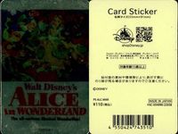 Disney Card Sticker Lot Alice Ariel Little Mermaid サムネイル 4
