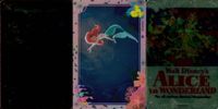 Disney Card Sticker Lot Alice Ariel Little Mermaid サムネイル 1