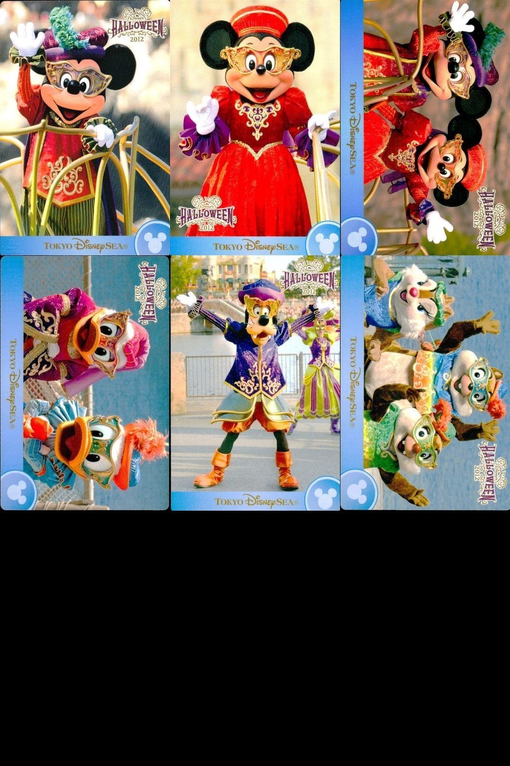 ディズニー コレクション カード まとめ 【 Halloween 2012
ハロウィーン 2012】 パレード 東京 ディズニーリゾート DISNEY ミッキー