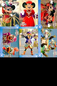 ディズニー コレクション カード まとめ 【 Halloween 2012 
ハロウィーン 2012】 パレード 東京 ディズニーリゾート DISNEY ミッキー サムネイル 1