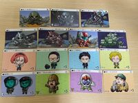 カード カードダス ガンダム セレクション まとめ ザク ガンキャノン ソドン 軍警 アンキー ジェジー ナブ ケーン マーコ デニム ドレン アラガ ラゴウチ 7 8 910 11 12 15 22 23 24 25 26 27 28 29 サムネイル 1