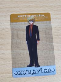 Hunter x Hunter Kurapika Clear Card Suit Japanese
