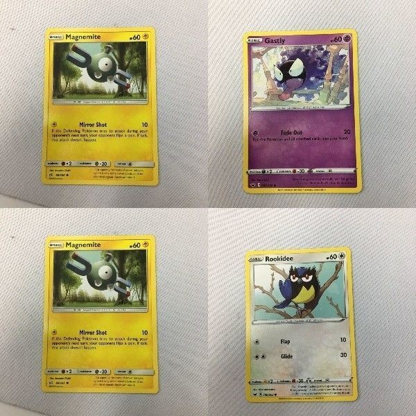 ポケモンカード 旧裏面 英語版 海外 コイル ゴース ココガラ 100 95 99 97