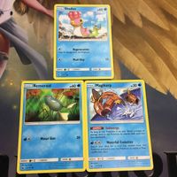 Pokemon Card Old Back English Overseas Buizel Shellder 3
