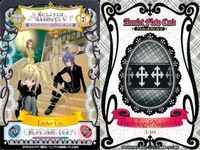 しゅごキャラ アミュレットフローカード カード イースターしゃ easter Co. 03 3 ココロ 黒 サムネイル 2