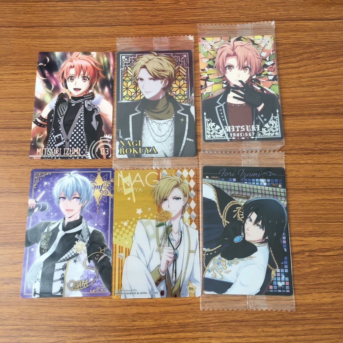 カード トレカ まとめ アイドリッシュセブン IDOLiSH7 アイナナ 逢坂 壮五 六弥 ナギ 和泉 三月 一織 未開封 10