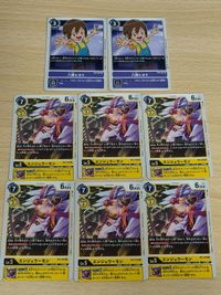 エンジェウーモンBT3-039 R BT4-097 八神ヒカリ デジモンカード サムネイル 1