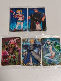 Fate Altria Pendragon Saber Wafers Card ST 1 Japanese