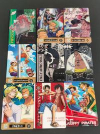 One Piece Zoro Enel Sanji Chopper Ussop Card Lot