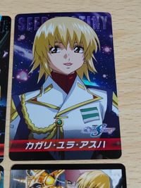 ガンダムSEED DESTINY カードダス カード カガリ ユラ アスハ カガリ・ユラ・アスハ CH-04 CH-109 ルナマリア レイ・ザ・バレル アスラン アンドリュー サムネイル 2