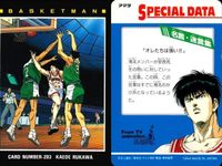 カード スラムダンク まとめ ヒーローコレクション 185 158 203 三井 寿 赤木 流川 アマダ スペシャルデータ 天田 1994 サムネイル 4