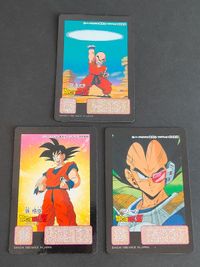 Dragon Ball Scouter Card Goku Vegeta Krillin Battle Scouter