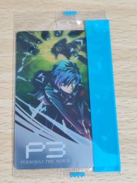 Persona 3 P3 Yuki Wafer Chocolate Sealed Anime Card