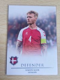 Futera Soccer Card Simon Kejr 10/10 Unique Denmark