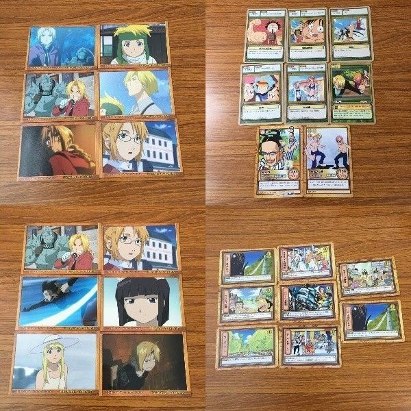 鋼の錬金術師 ONE ハガレン PIECE カードダスマスターズ ワンピース カード ワンピ トレカ From まとめ