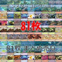 モンスターコレクション モンコレ カード まとめ カードゲーム 81枚 セット ap899 サムネイル 1
