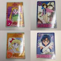 Sailor Moon Card Bandai Usagi Mizuno Ami Anime