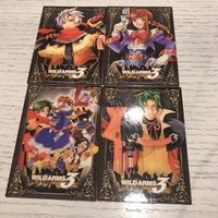 Wild Arms 3 Card Lot Promo Japanese Vintage TCG